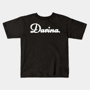 Name Davina Kids T-Shirt